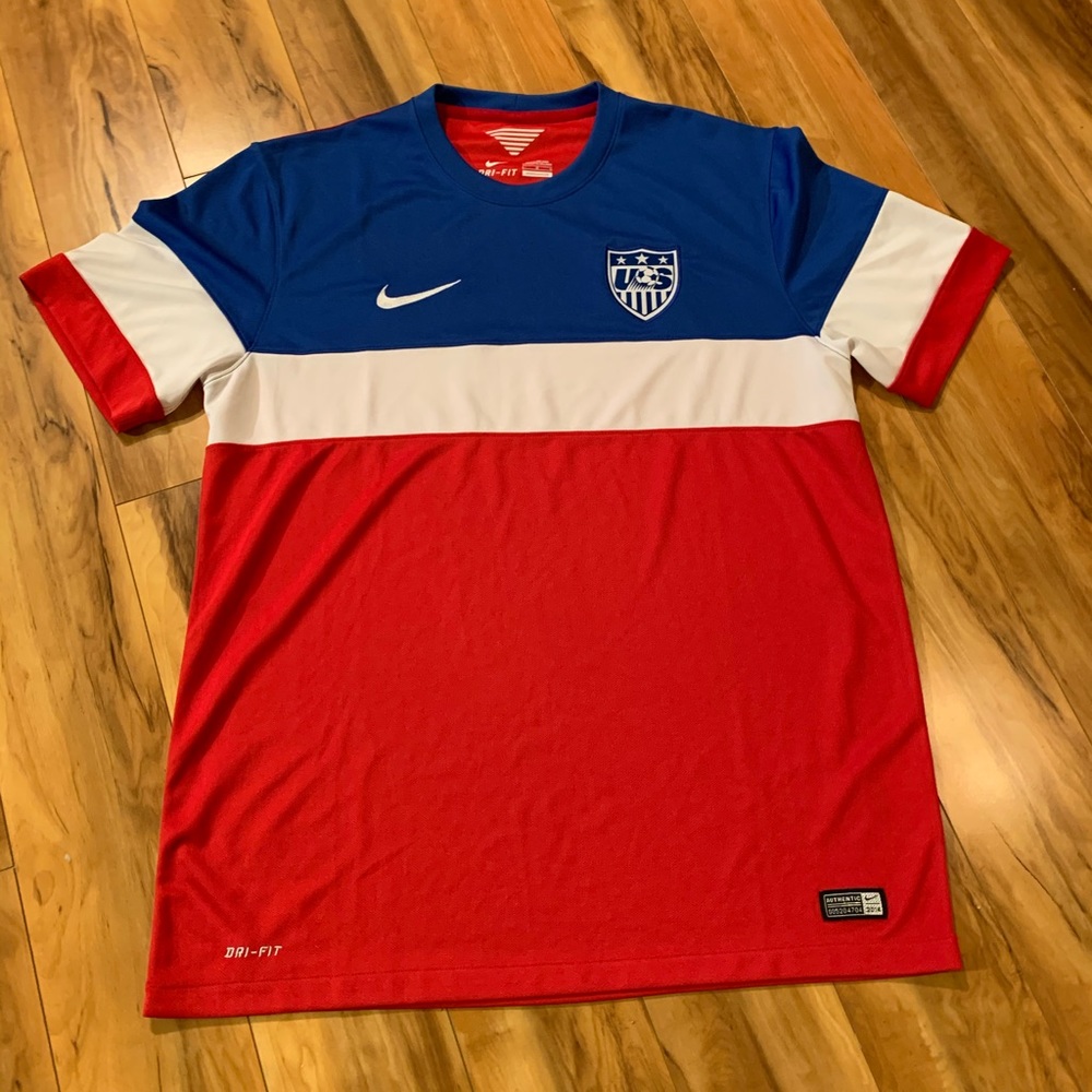 Nike USA Men’s 2014 Official World Cup Jersey - L